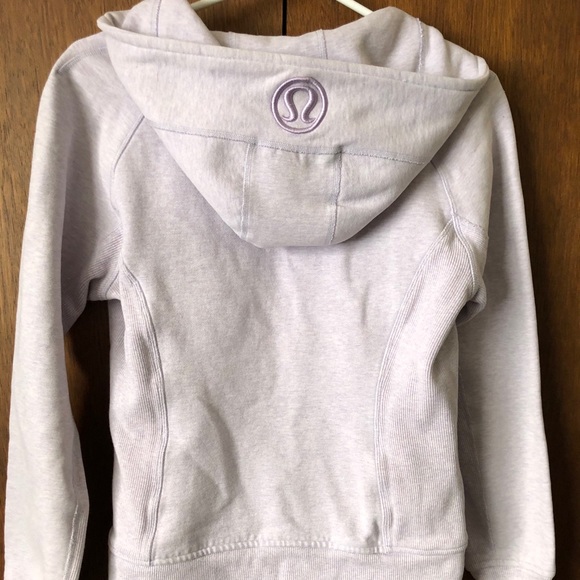 Lululemon Jacket lilac/grey Size 6-8 - Picture 5 of 6